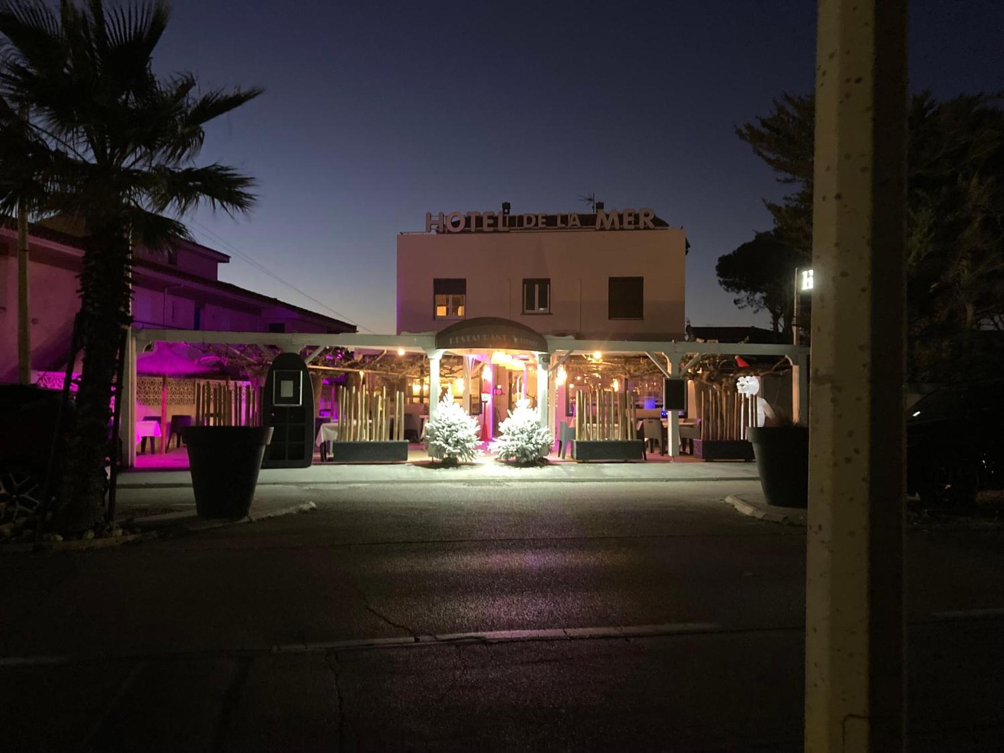 Hotel De La Mer Le Barcarès Exterior foto